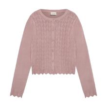 Load image into Gallery viewer, Minymo Girls Knit Cardigan - Fawn
