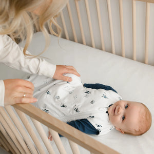 Perlimpinpin Bamboo Quilted Printed Sleep Bag - 2.5 Tog
