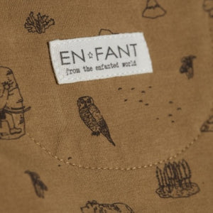 EnFant Baby Boys Print Bodysuit - Dijon