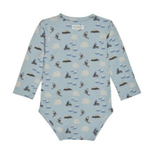 Load image into Gallery viewer, EnFant Baby Boys Print Onesie Sweatshirt - Grey Mist
