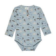 Load image into Gallery viewer, EnFant Baby Boys Print Onesie Sweatshirt - Grey Mist
