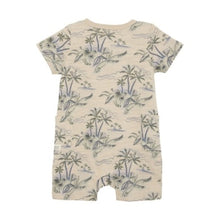 Load image into Gallery viewer, En Fant Baby Shorts Romper - Palm Trees
