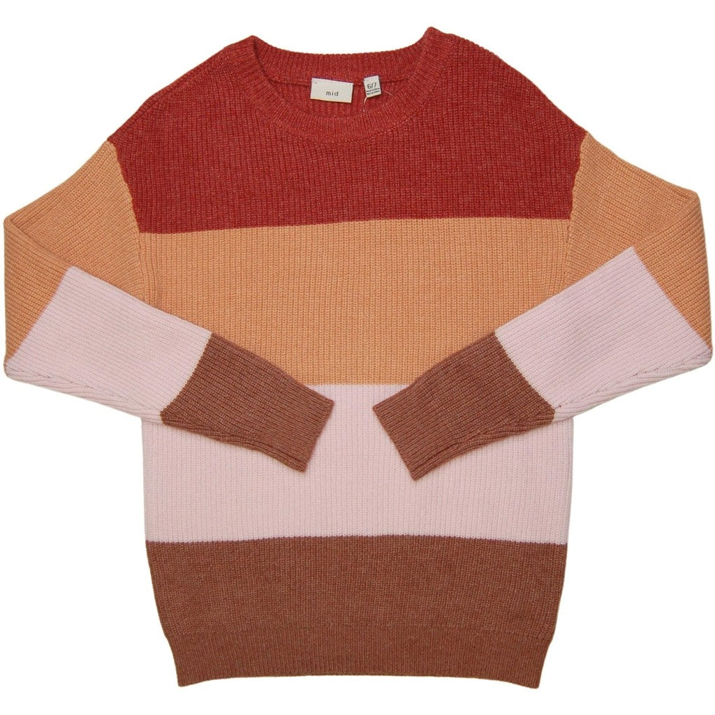 MID Girls Sweater - Burgandy