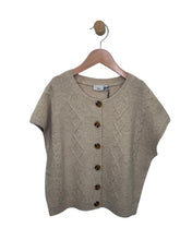Load image into Gallery viewer, MID Youth Girls Knit Vest - Oatmeal Mix
