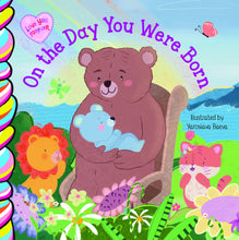 Load image into Gallery viewer, Taffy Tales - On The Day You Were Born 9x9 Board Book
