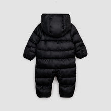 Load image into Gallery viewer, Miles the Label Baby One Piece Hooded Snowsuit - Jet Black
