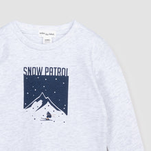 Load image into Gallery viewer, Miles the Label Boys Snow Patrol Light Heather Mix Shirt
