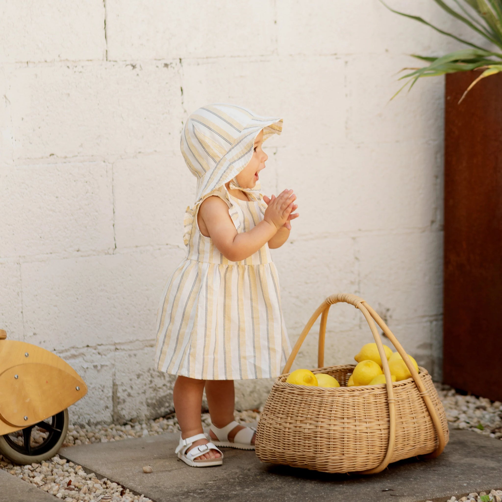 Baby girl linen dress hotsell