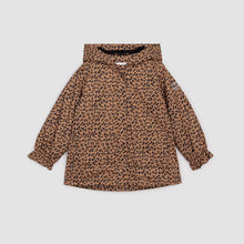 Load image into Gallery viewer, Miles the Label Girls Leopard Print on Windbreaker Jacket
