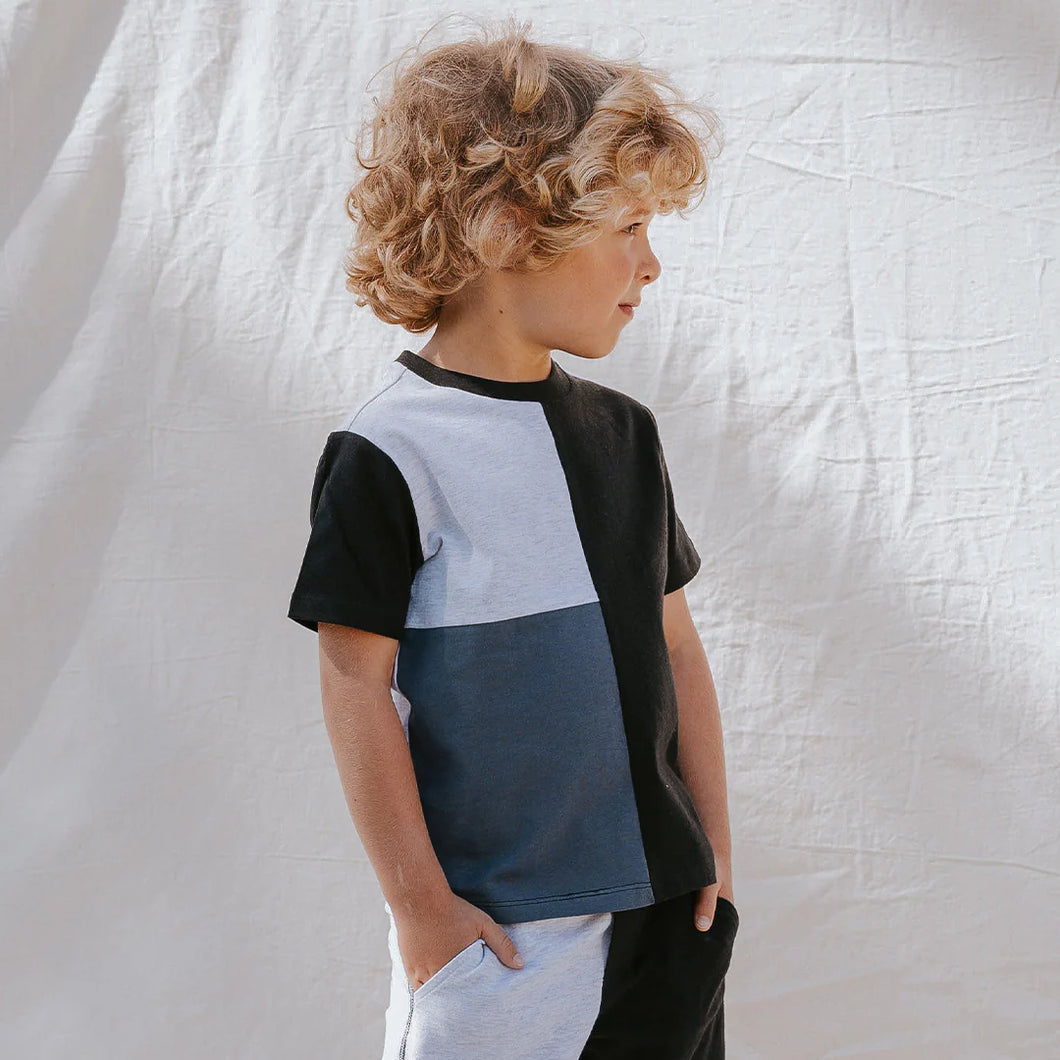 Miles the Label Boys Colour-Block T-Shirt