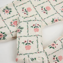 Load image into Gallery viewer, Petit Lem Baby Girls Orchard Blooms on Antique White Convertible LunaKnit Sleeper

