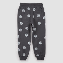 Load image into Gallery viewer, Miles the Label Boys Basketball Print on Blackened Pearl Joggers
