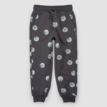 Load image into Gallery viewer, Miles the Label Boys Basketball Print on Blackened Pearl Joggers

