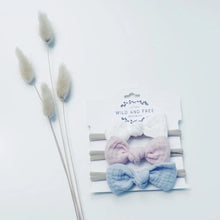 Load image into Gallery viewer, Wild and Free Design Co. Knotted Bow Set
