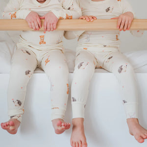 Roobear Kids Two-Piece Pajamas - Forest Friends