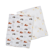 Load image into Gallery viewer, Lulujo Cotton Swaddles - 2 PK
