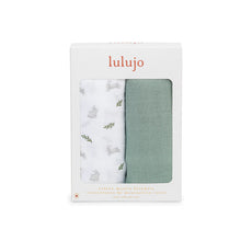 Load image into Gallery viewer, Lulujo Cotton Swaddles - 2 PK

