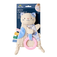 Load image into Gallery viewer, Itzy Ritzy Bitzy Crinkle - Sensory Toy with Teether
