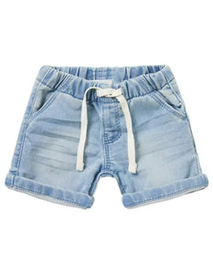 Noppies Baby Boys Minetto Denim Shorts Light Blue Denim Chicken Little Shop
