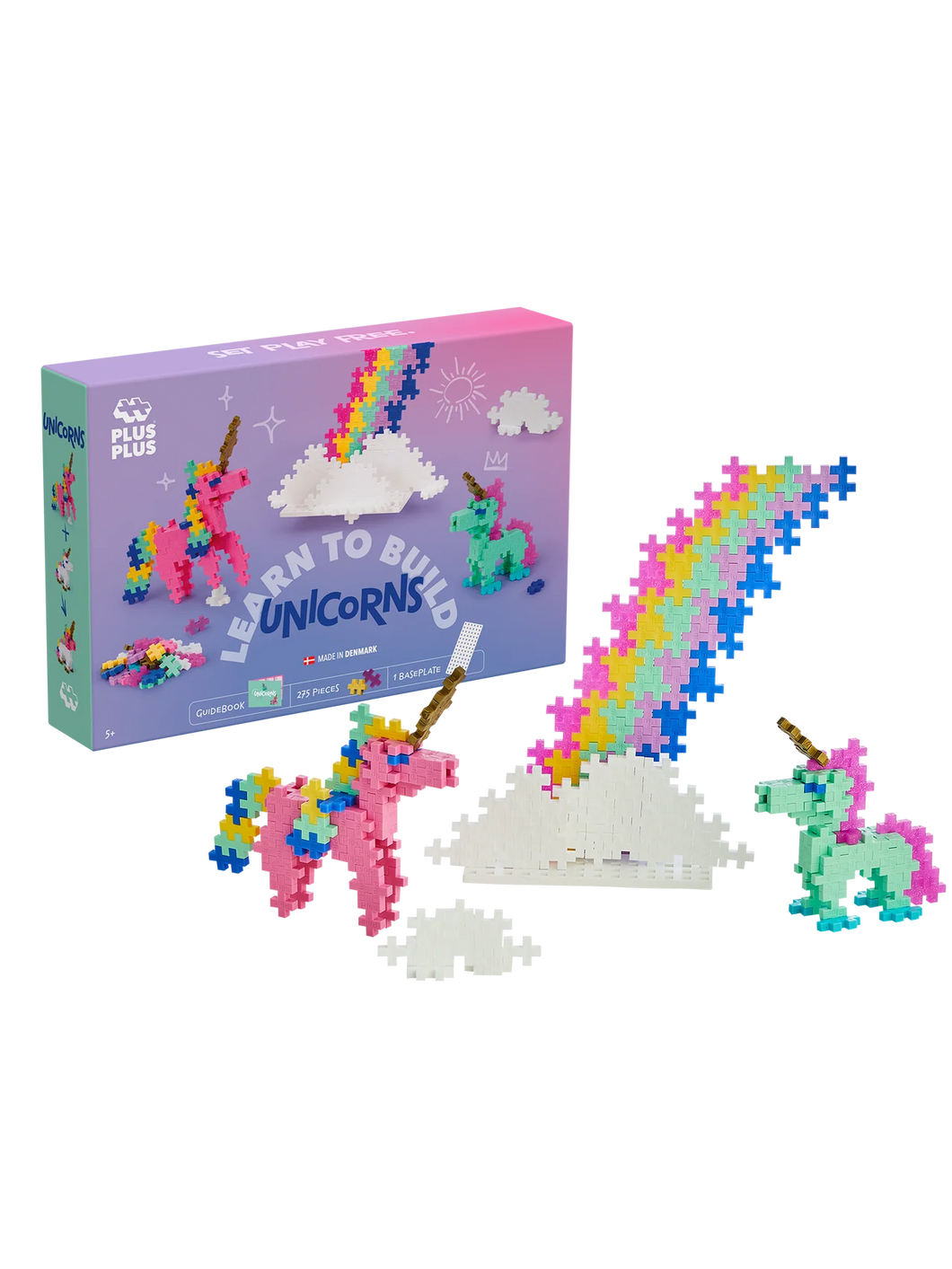 Plus Plus Learn to Build A Unicorn - 275pcs