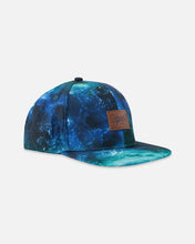 Load image into Gallery viewer, deux par deux Boys Printed Cap - Blue Wave
