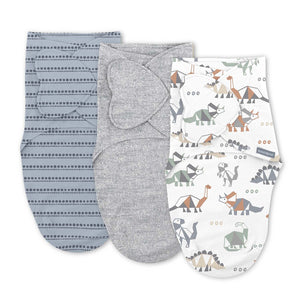 SwaddleMe by Ingenuity 3PK Monogram Collection