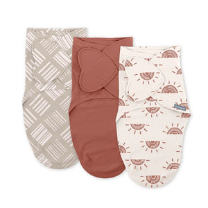 SwaddleMe by Ingenuity 3PK Monogram Collection
