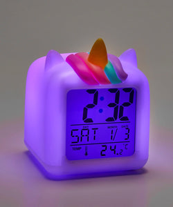 Yes Designs Colour Change Unicorn Clock