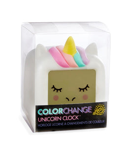Yes Designs Colour Change Unicorn Clock