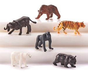 Yes Designs Wild Safari Animals - 6PC