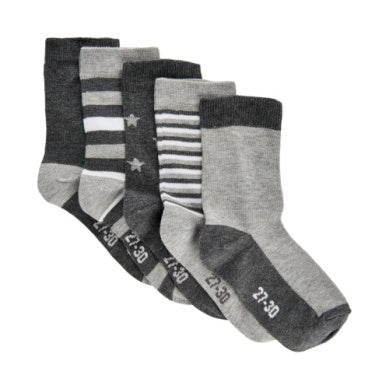 Minymo 5PK Patterned Socks