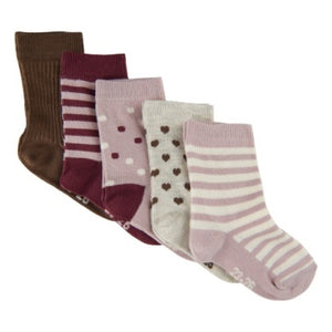 Minymo 5PK Patterned Socks