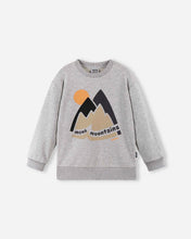 Load image into Gallery viewer, Reima Collari Kids Sweatshirt - Grey Melange

