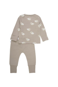 Noppies Baby Stroud Pant & Shirt Set - Simply Taupe