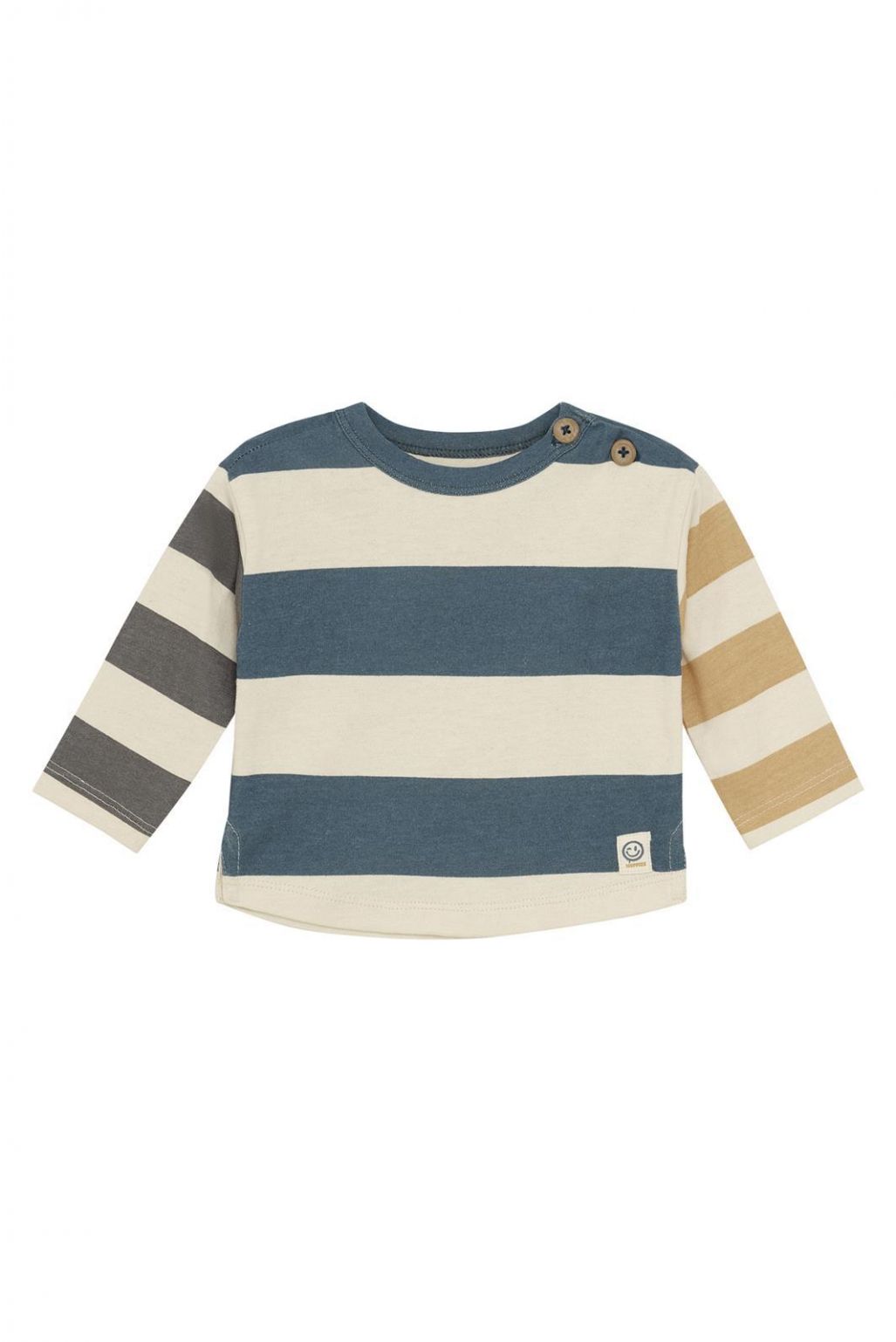 Noppies Baby Boys Suamico Long Sleeve Striped T-Shirt
