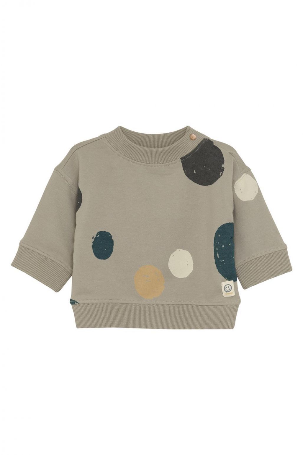 Noppies Baby Boys Snowflake Long Sleeve Sweatershirt