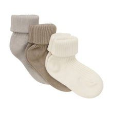 Load image into Gallery viewer, Minymo 3PK Baby Socks
