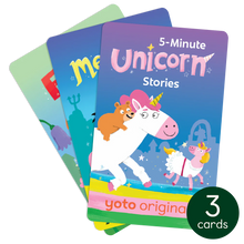 Load image into Gallery viewer, Yoto Player Card - 5-Minute Magical Stories Pack
