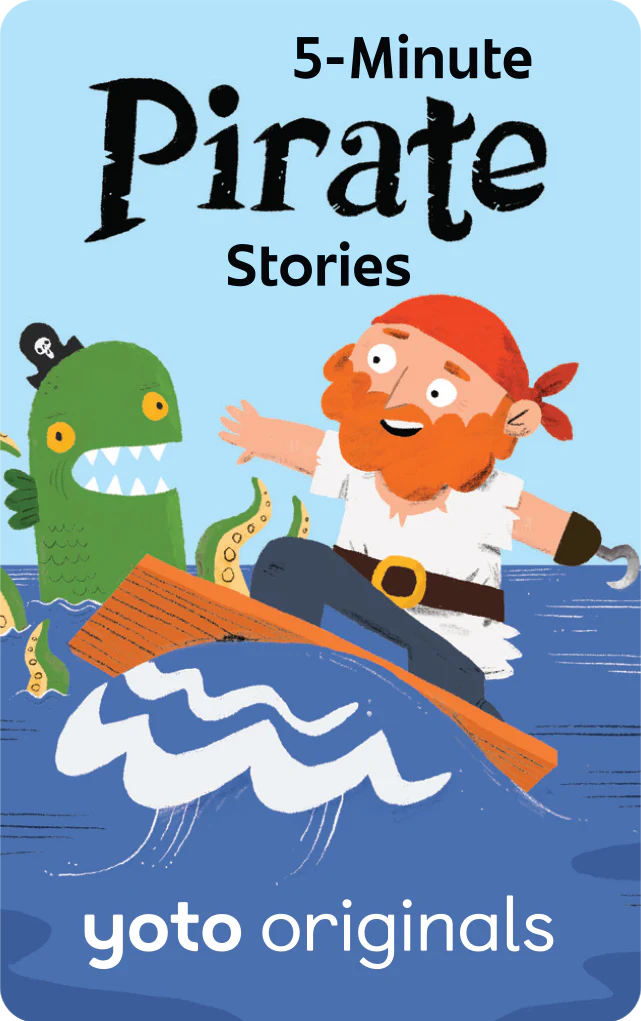 Yoto Player Card - 5-minute Pirate Stories