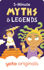 Yoto Player Card - 5-Minute Myths & Legends