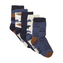 Load image into Gallery viewer, Minymo 5PK Patterned Socks
