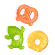 Load image into Gallery viewer, Itzy Ritzy Cutie Coolers 3PK Water Filled Teethers
