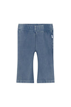 Load image into Gallery viewer, Noppies Baby Girls Denim Flared Legging - Blue
