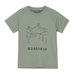 Color Kids Boys Roadtrip T-Shirt - Iceberg Green