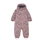 Color Kids Baby/Toddler Printed One Piece Snowsuit - Woodrose