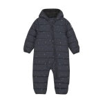 Color Kids Baby Quilted One Piece Snowsuit - Phantom