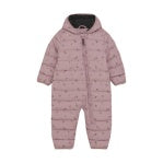 Color Kids Baby Quilted One Piece Snowsuit - Woodrose