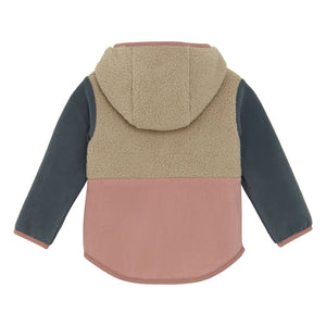 Color Kids Baby/Toddler Teddy Fleece Jacket - Woodrose