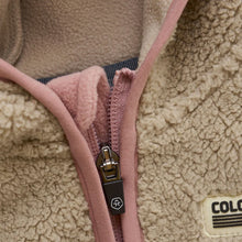 Load image into Gallery viewer, Color Kids Baby/Toddler Teddy Fleece Jacket - Woodrose
