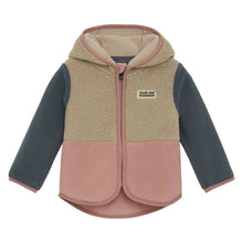 Load image into Gallery viewer, Color Kids Baby/Toddler Teddy Fleece Jacket - Woodrose
